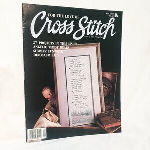 For the Love of Cross Stitch Magazine May 1989 Angelic Teddy Bears 27 Projects